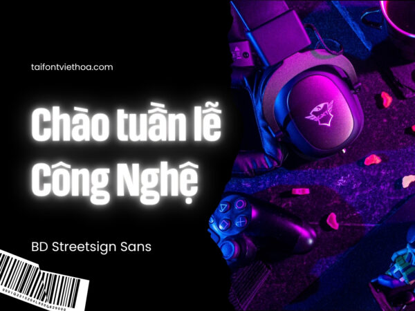 Font việt hóa Bd Streetsign Sans (Streetsign Sans 2.0 ) Font Tiếng Việt