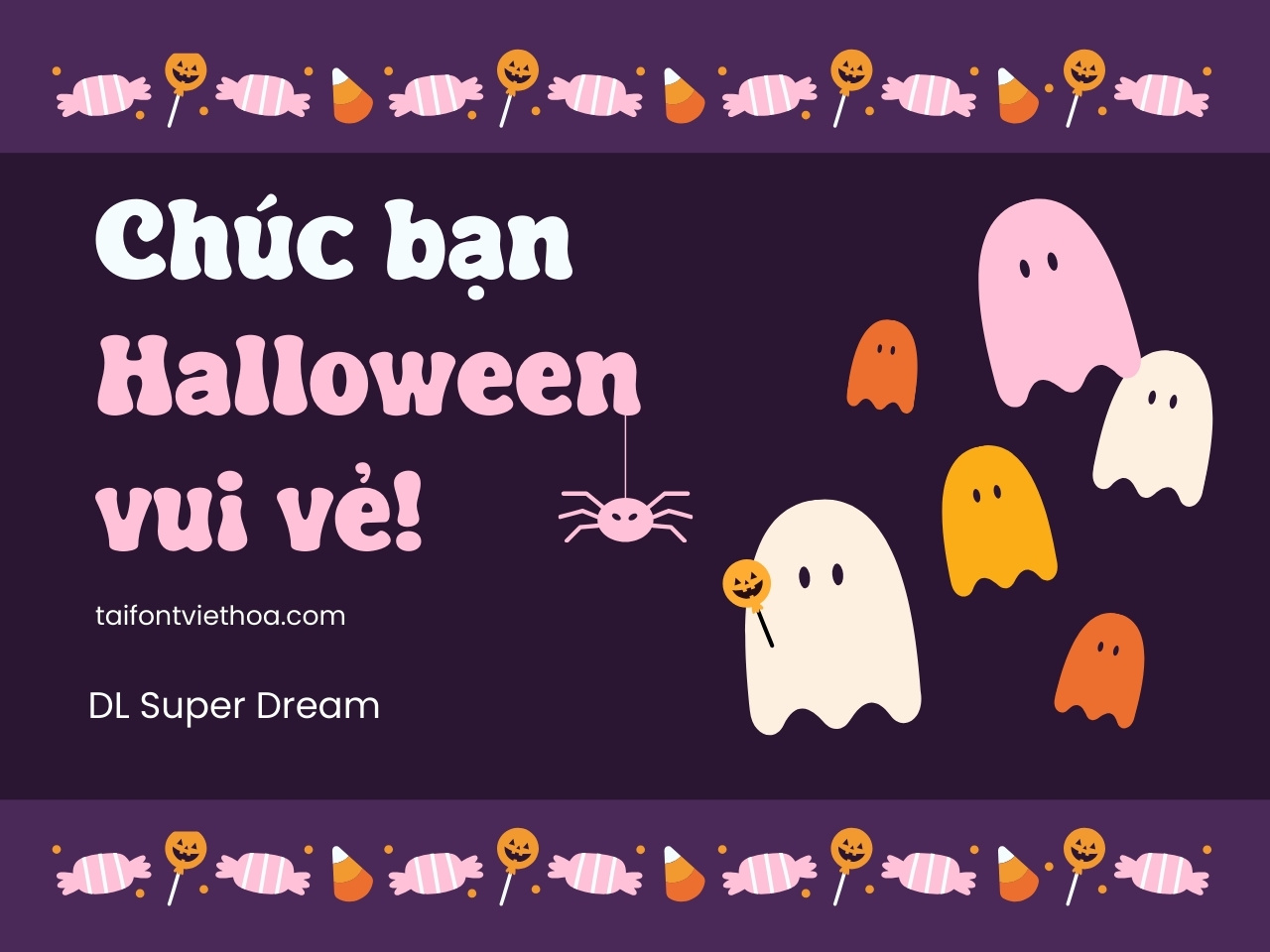 Font việt hóa DL Super Dream