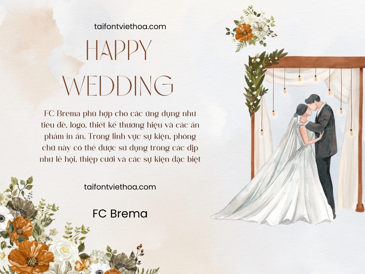 Font việt hóa FC Brema
