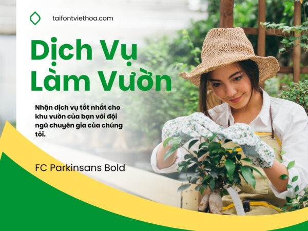 Font việt hóa FC Parkinsans Bold