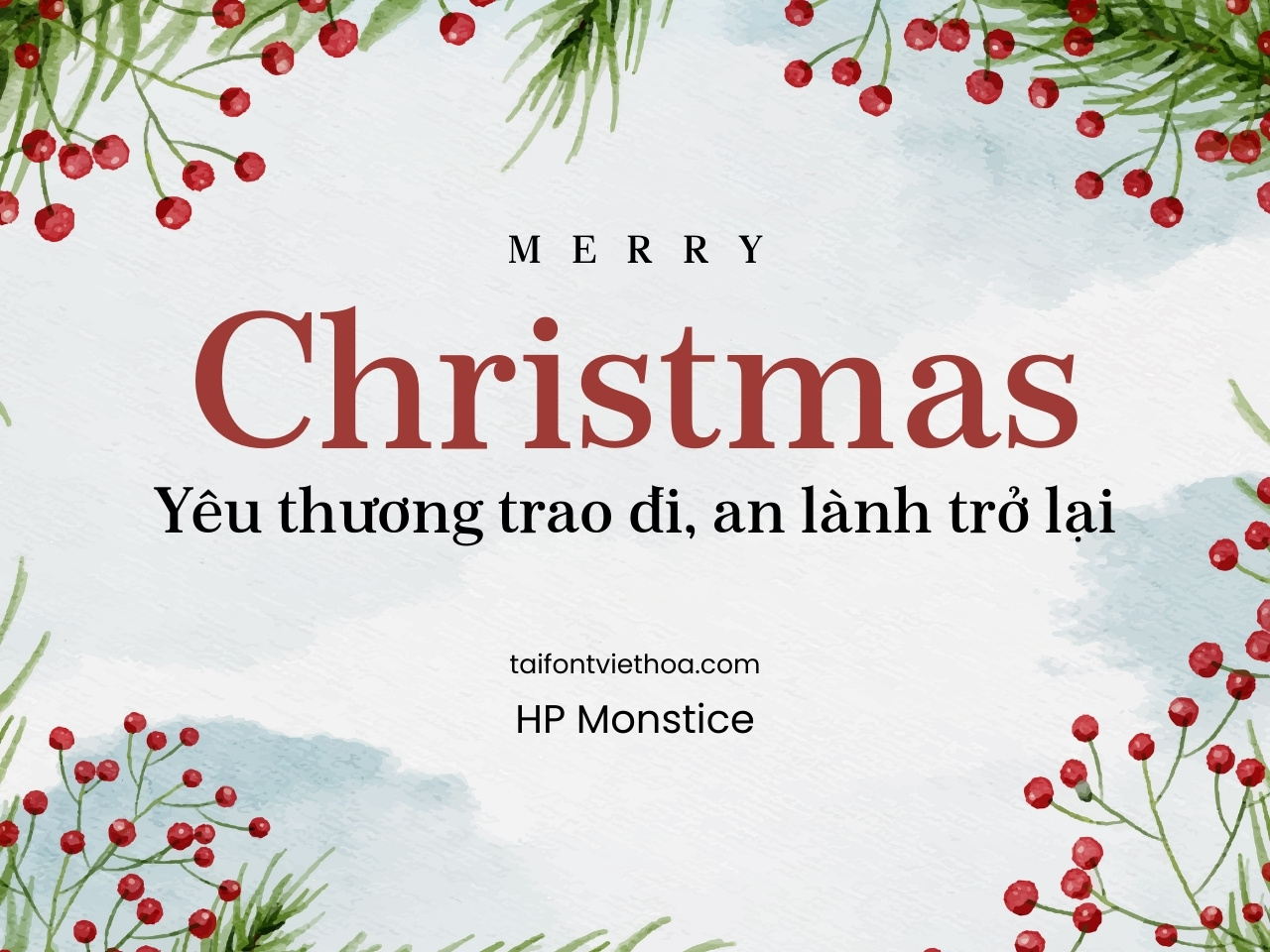 Font việt hóa Hp Monstice đầy đủ