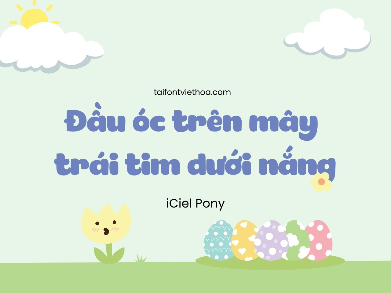 Font việt hóa iCiel Pony