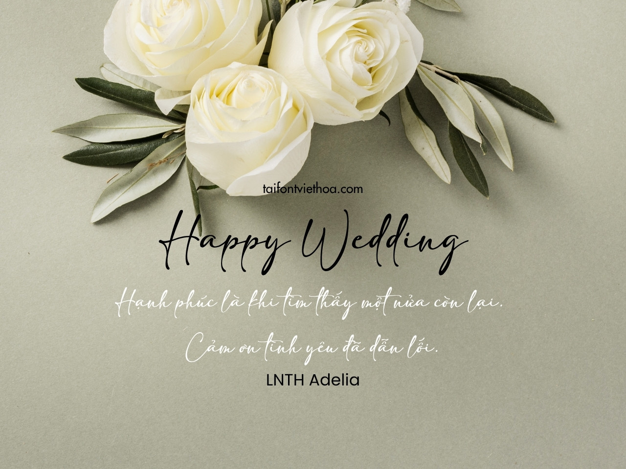 Font việt hóa LNTH Adelia