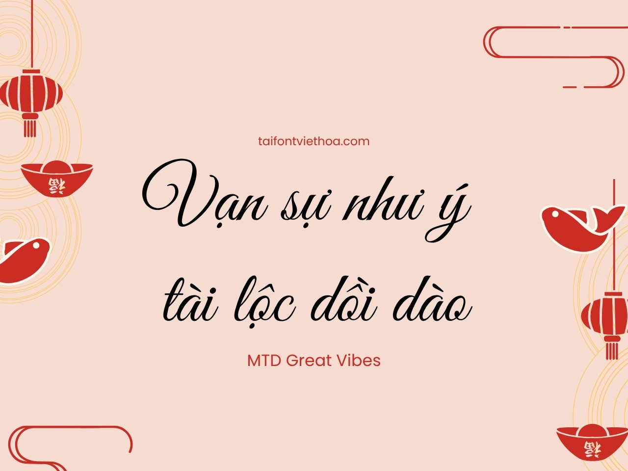 Giới thiệu về font Great Vibes