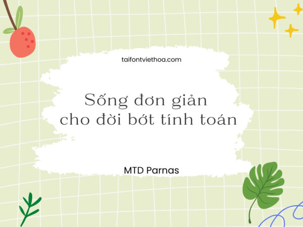 Font việt hóa MTD Parnas