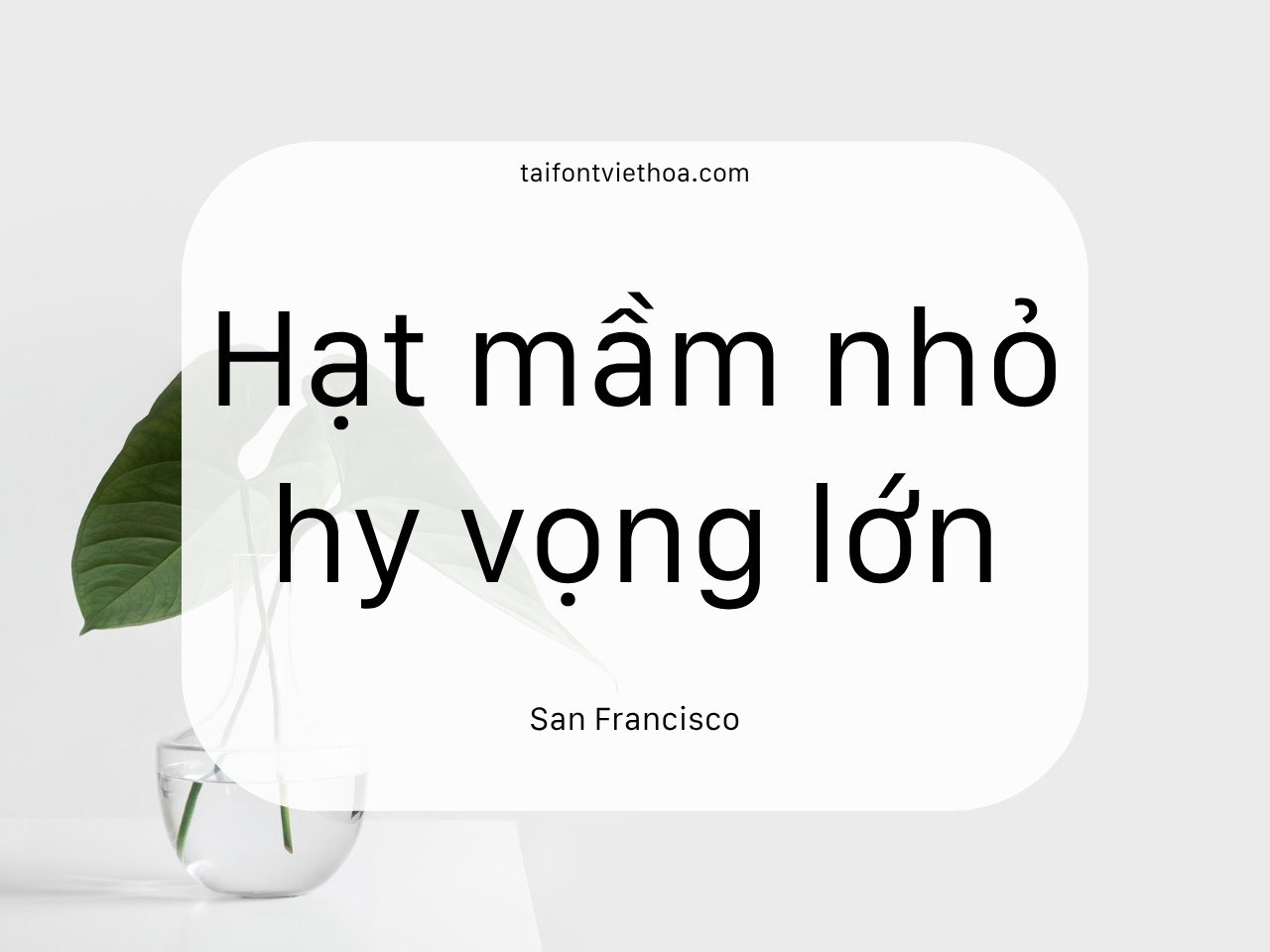 Giới thiệu về font San Francisco