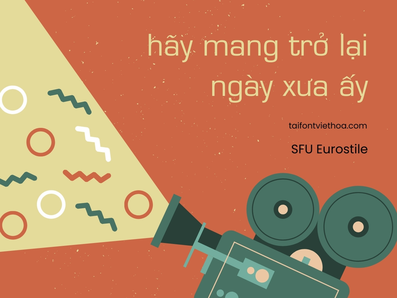 Font việt hóa SFU Eurostile