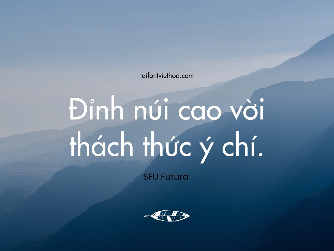 Font việt hóa SFU Futura đầy đủ