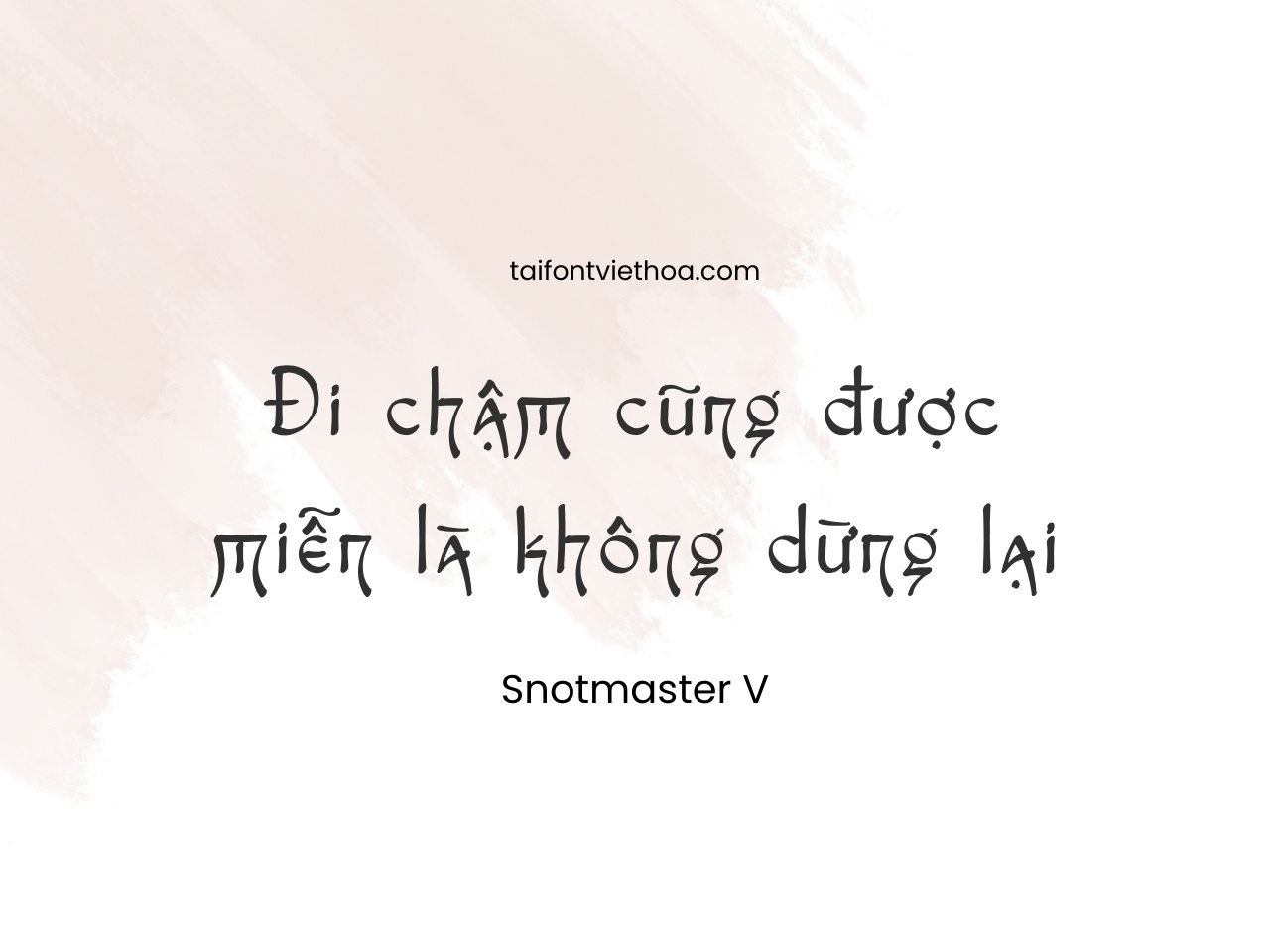 Font việt hóa Snotmaster V, font cổ điển, font gothic