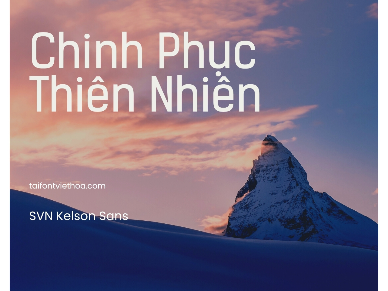 Font việt hóa SVN Kelson Sans đầy đủ