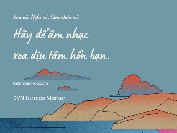 Font việt hóa SVN Lumios Marker