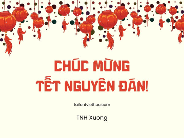 Font việt hóa Xuồng Font Tiếng Việt