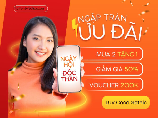 Font việt hóa TUV Coco Gothic