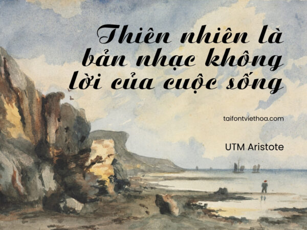 Font việt hóa UTM Aristote