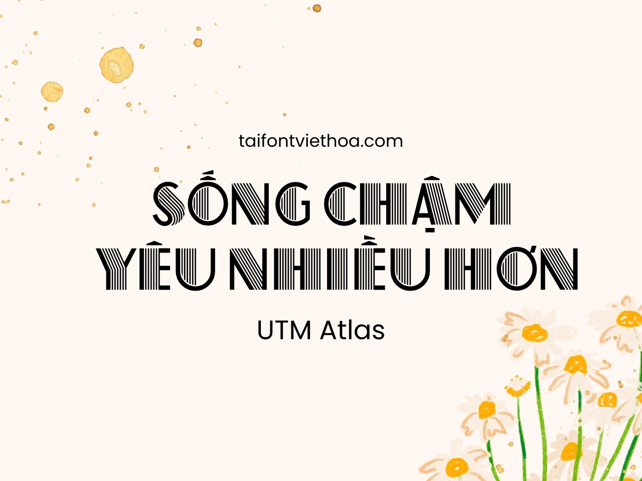 Font việt hóa UTM Atlas đầy đủ