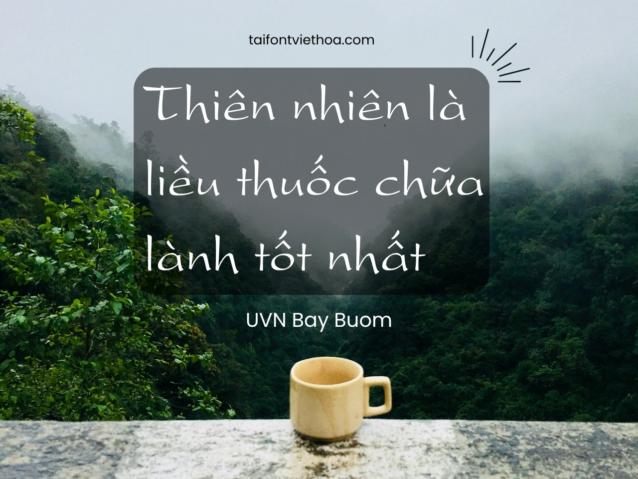 Giới thiệu về font UVN Bay Buom