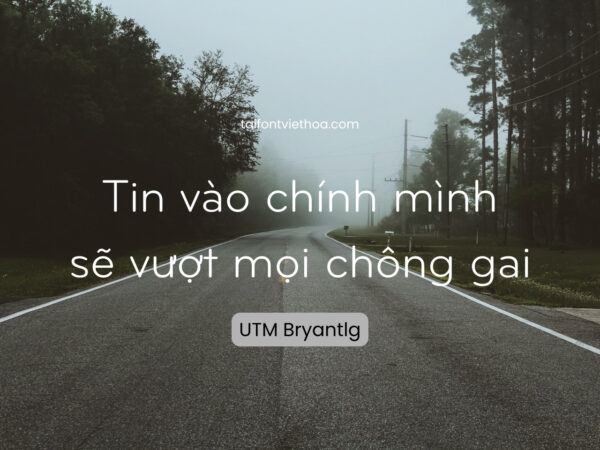 Font việt hóa UTM Bryantlg đầy đủ