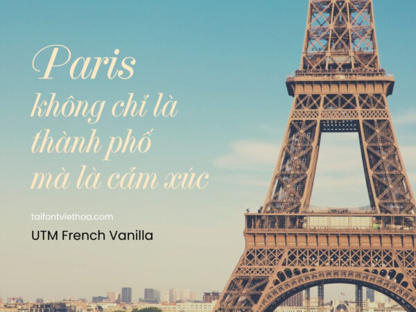 Font việt hóa UTM French Vanilla