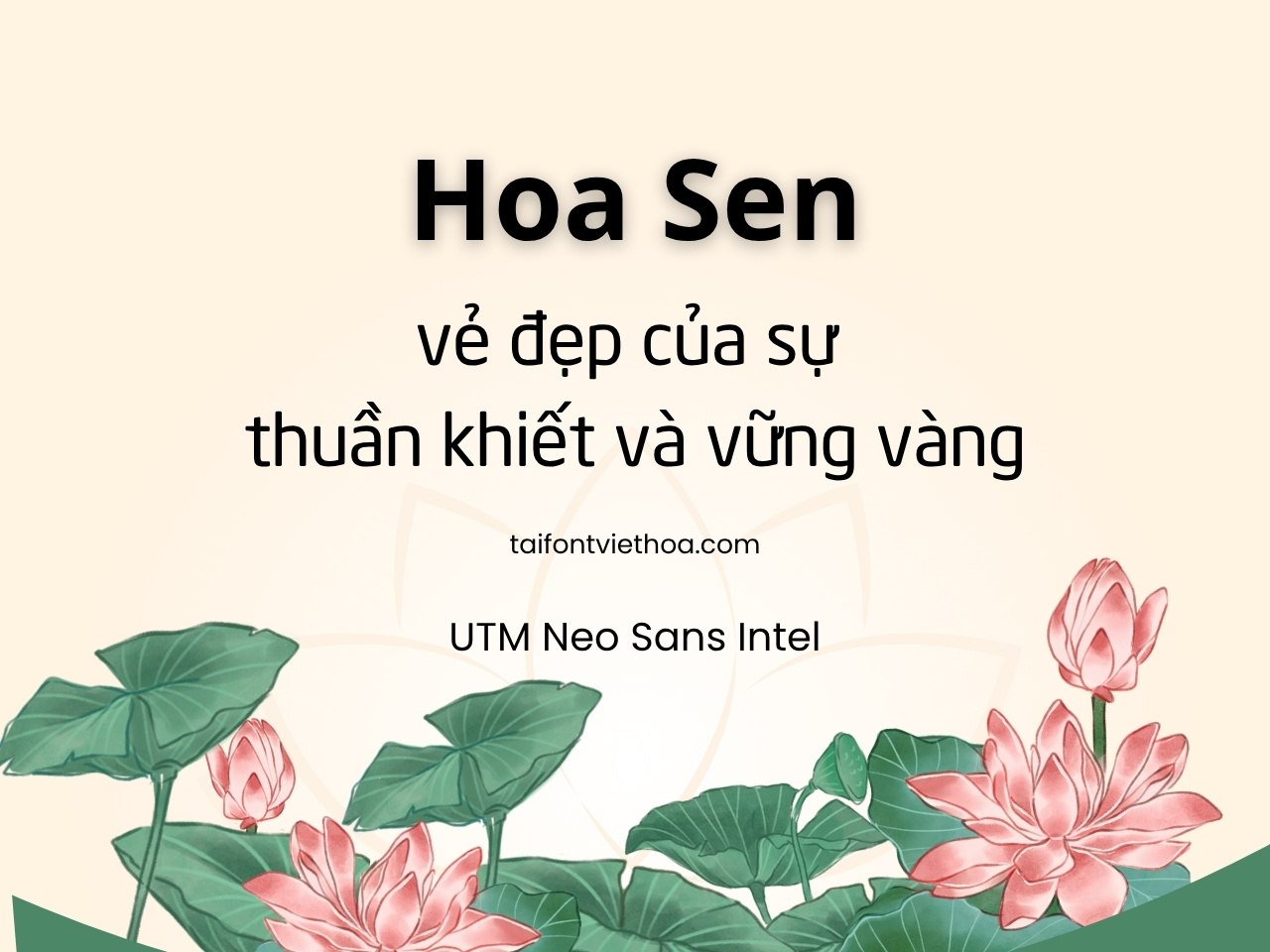 Font việt hóa UTM Neo Sans Intel đầy đủ
