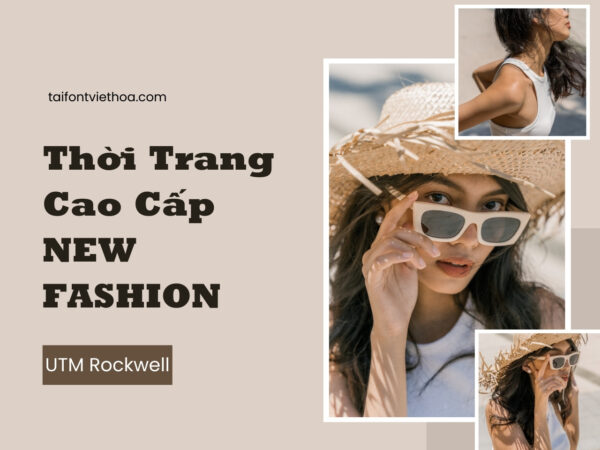 Font việt hóa UTM Rockwell font tiêu đề