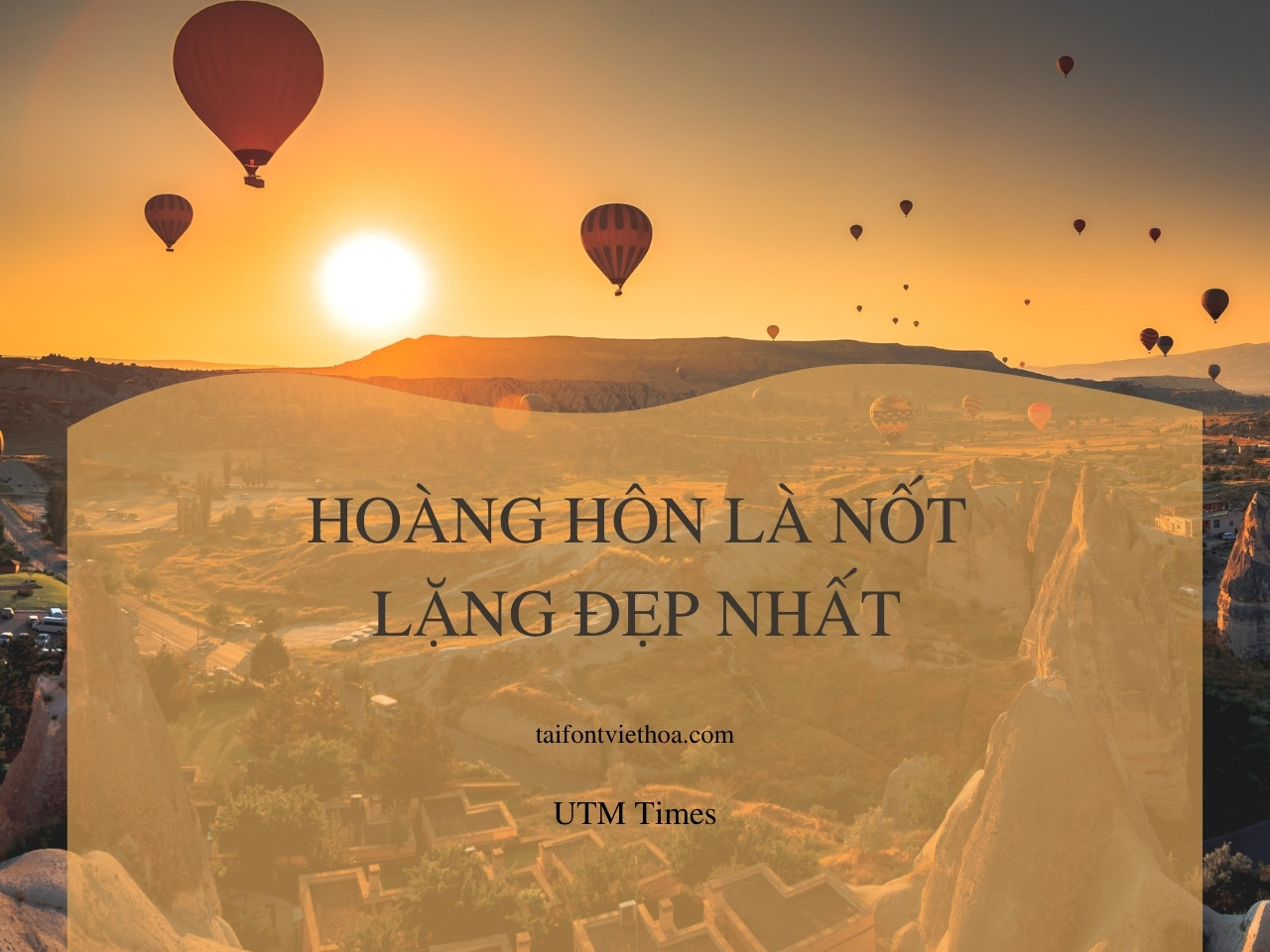 Giới thiệu về font UTM Times Trọn Bộ – Bộ font serif kinh điển và đa dụng