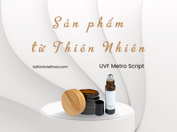 Font việt hóa UVF Metro Script