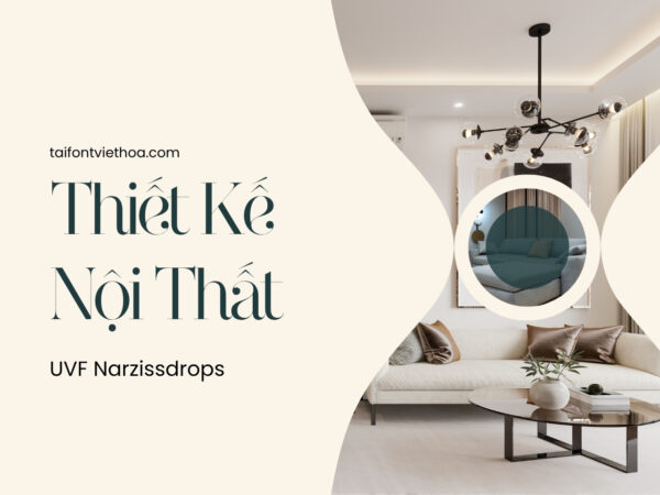 Font việt hóa UVF Narzissdrops