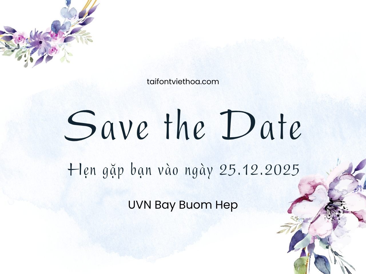 Font việt hóa UVN Bay Buom Hep