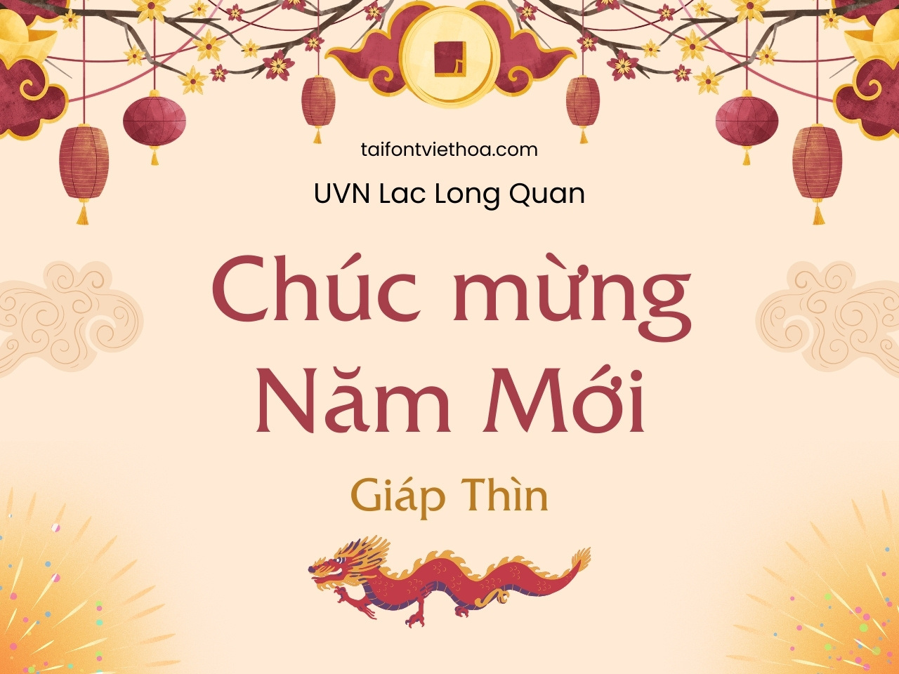 Font việt hóa UVN Lac Long Quan font tết