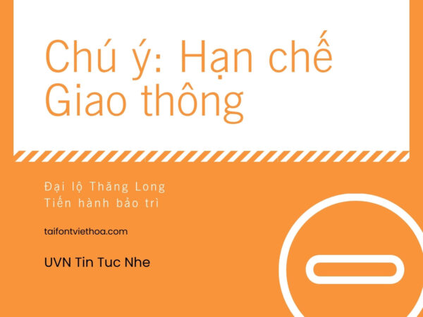 Font việt hóa UVN Tin Tuc Nhe