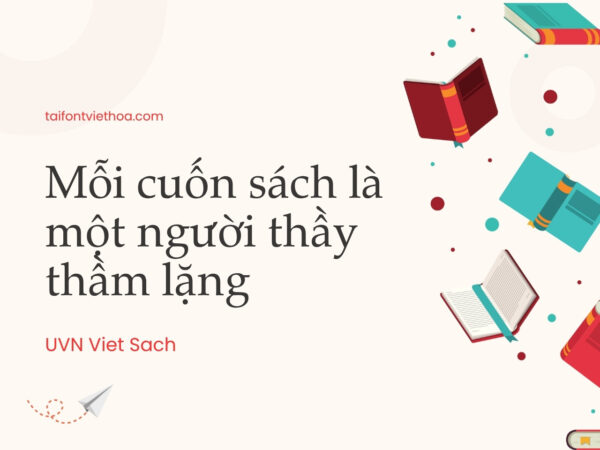 Font việt hóa UVN Viet Sach