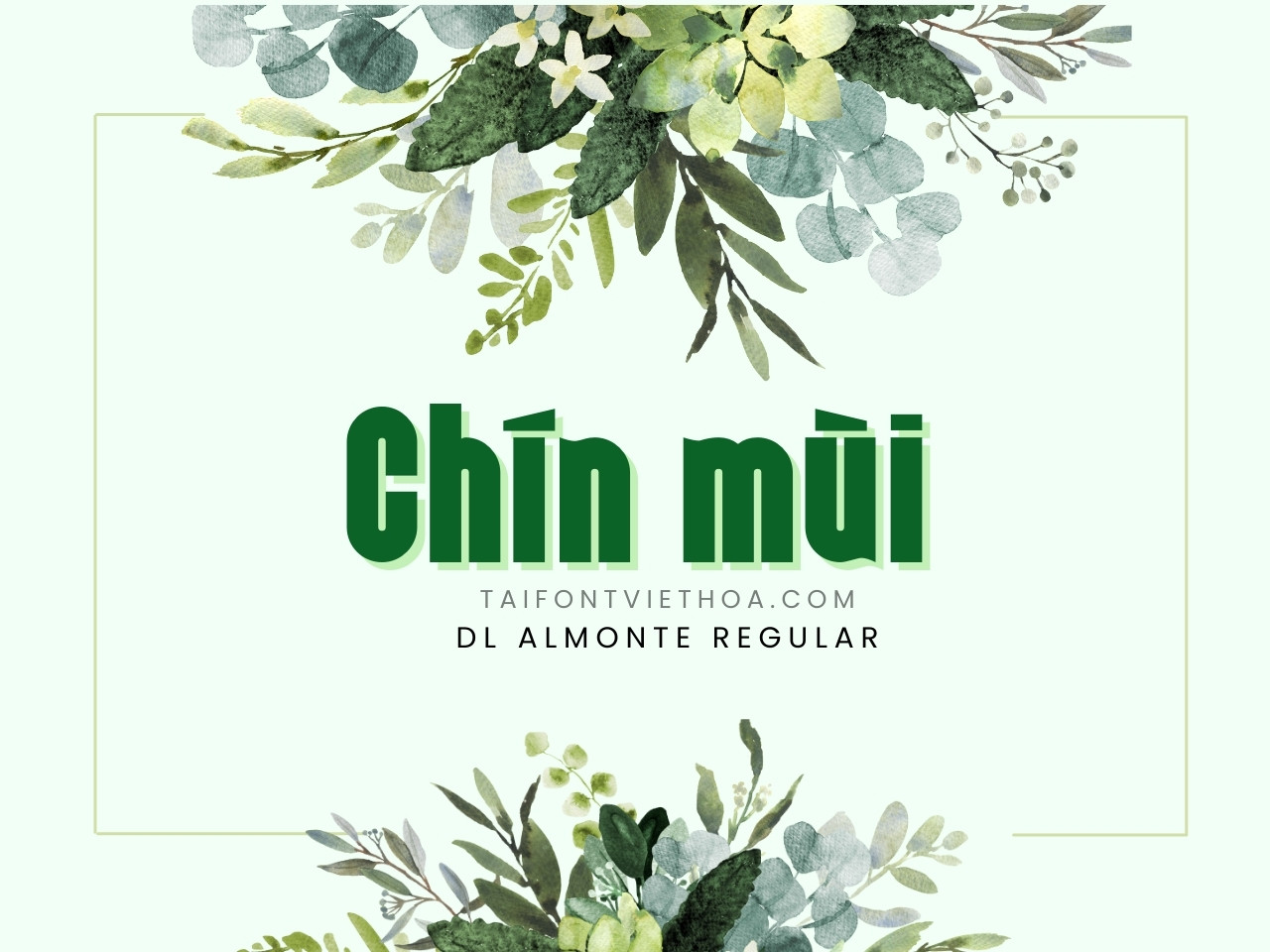 Font việt hóa DL Almonte
