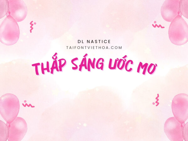 Font việt hóa DL Nastice