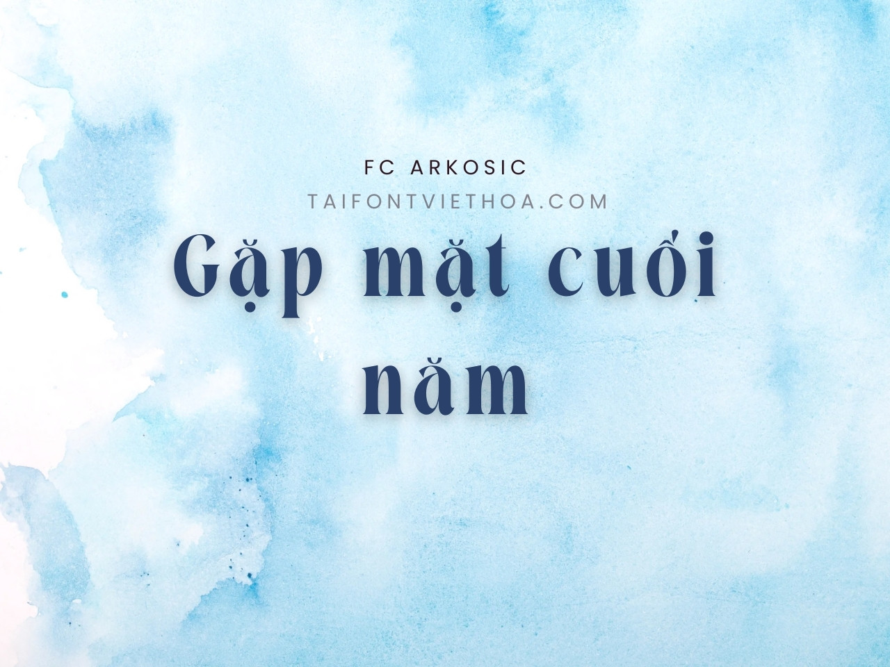 Font việt hóa FC Arkosic