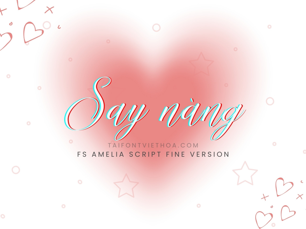 Font việt hóa FS Amelia Script