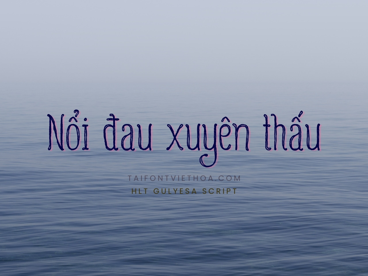 Font việt hóa HLT Gulyesa Script
