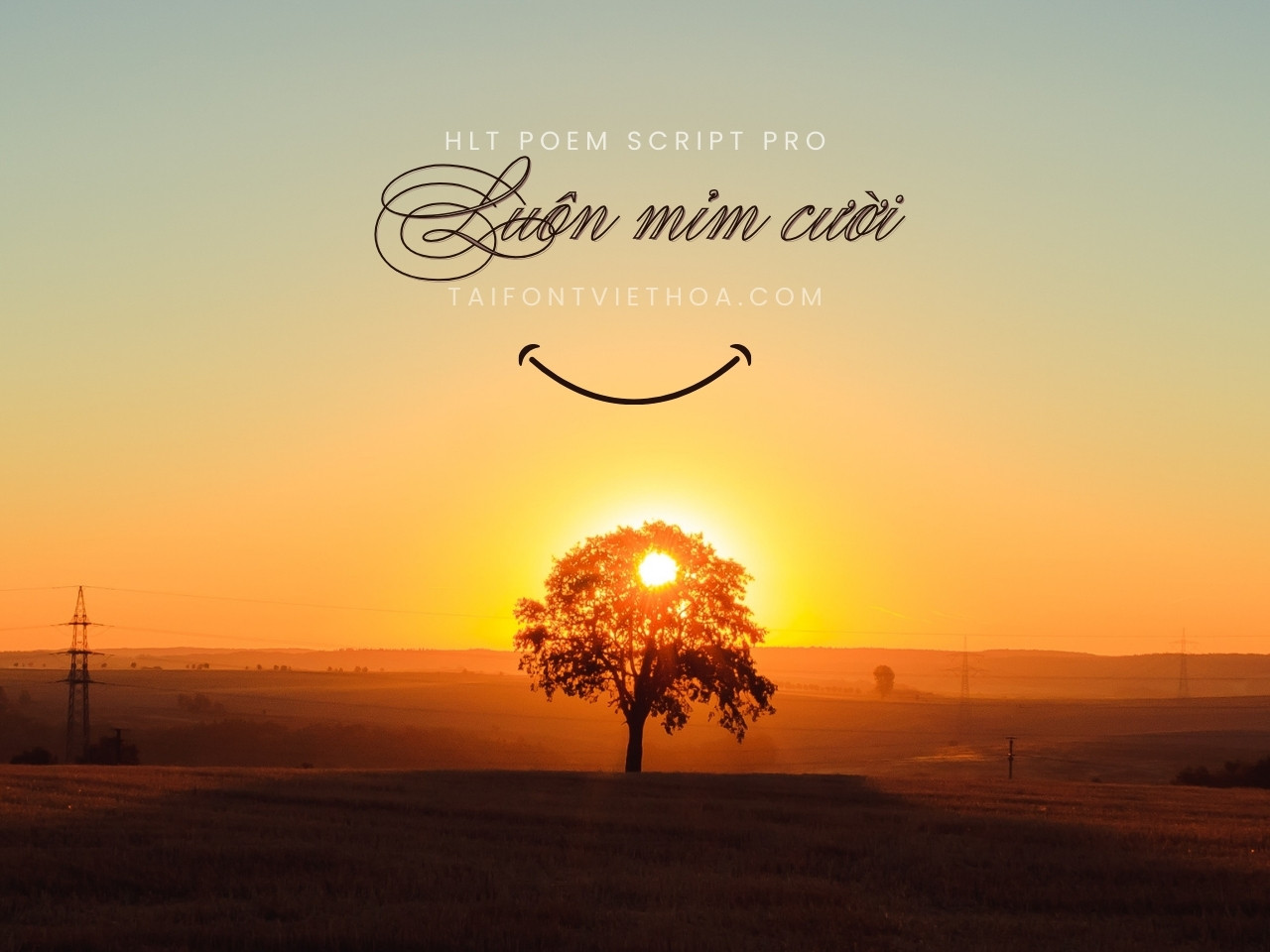 Font việt hóa HLT Poem Script Pro