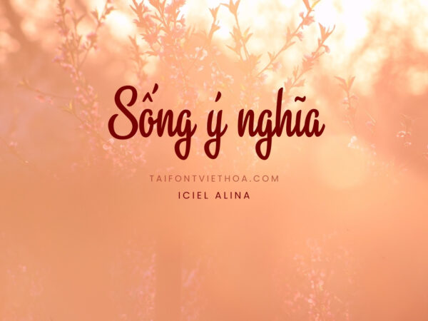 Font việt hóa iCiel Alina