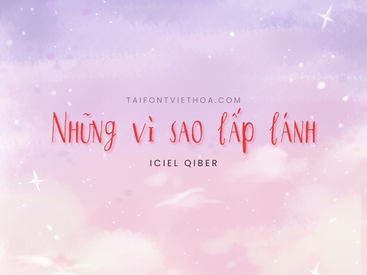 Font việt hóa iCiel Qiber
