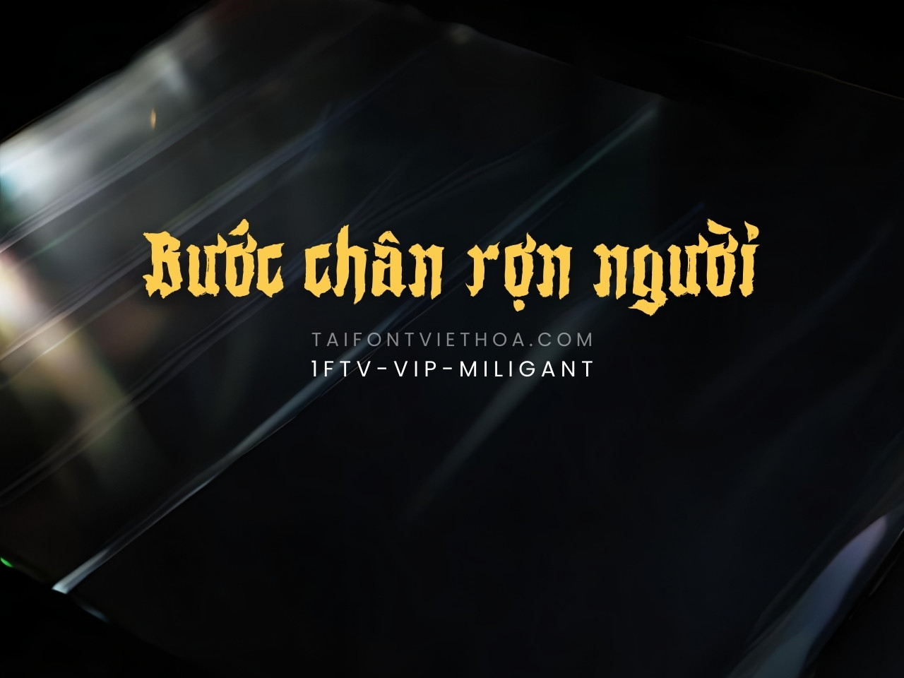 Font việt hóa LNTH Shodo Gothic