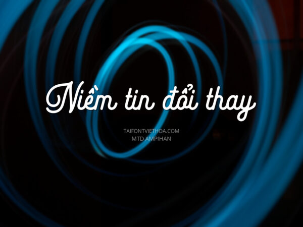 Font việt hóa MTD Ampihan
