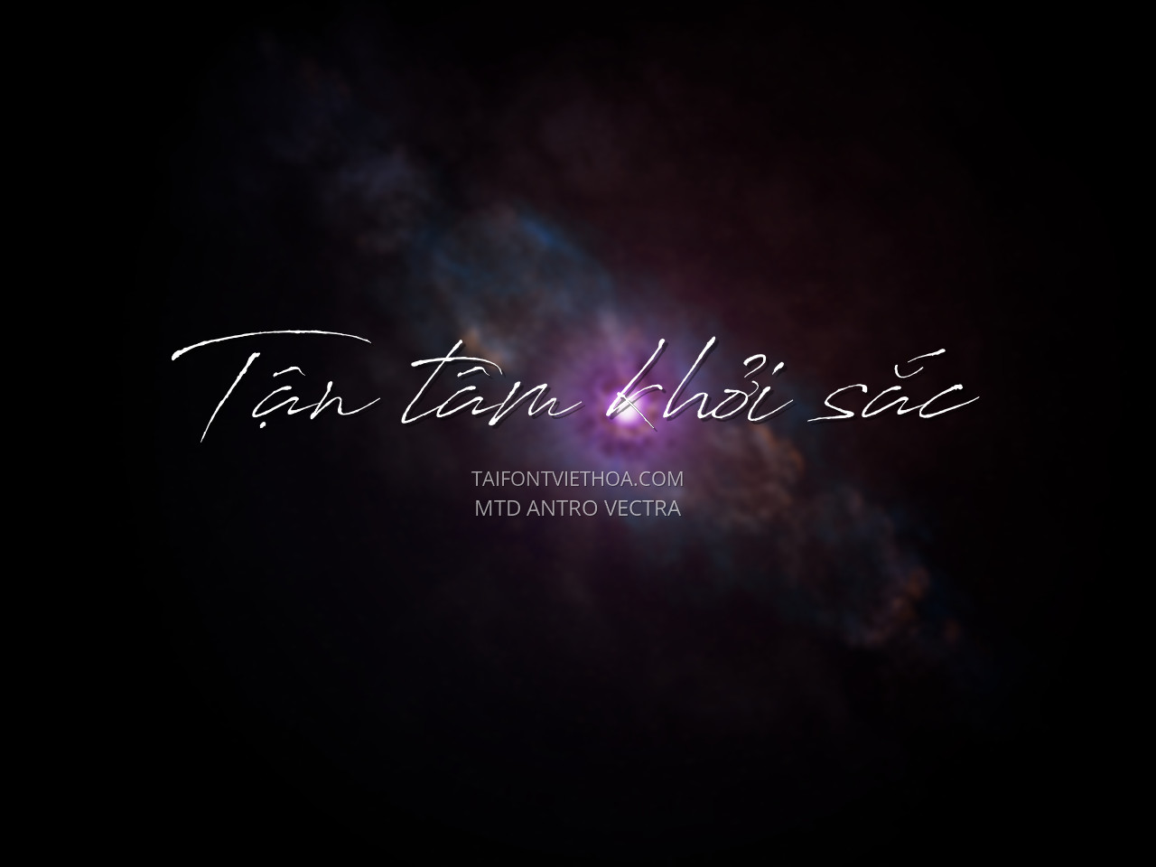 Font việt hóa MTD Antro Vectra
