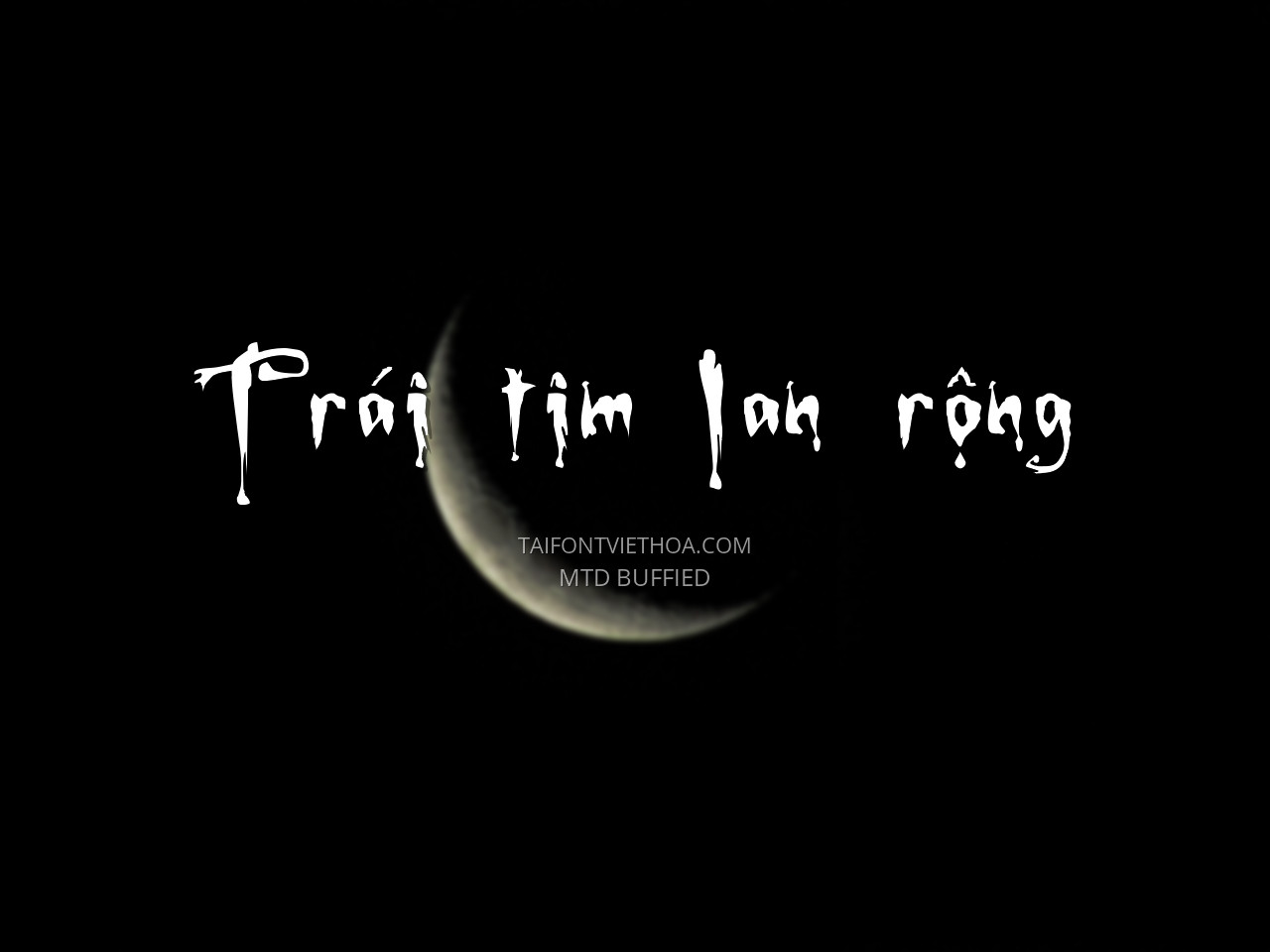 Font việt hóa MTD Buffied