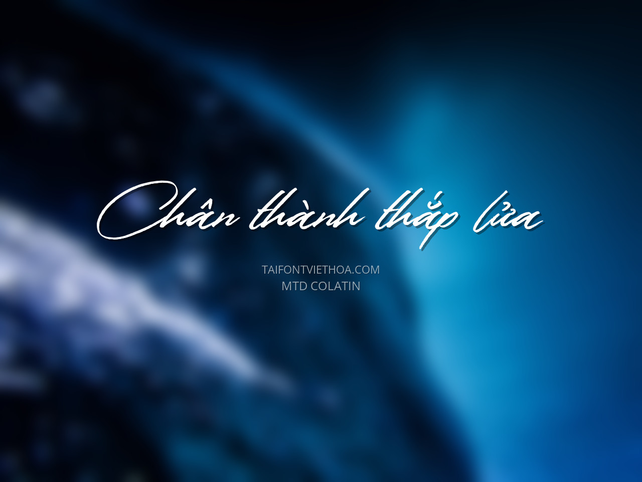 Font việt hóa MTD Colatin