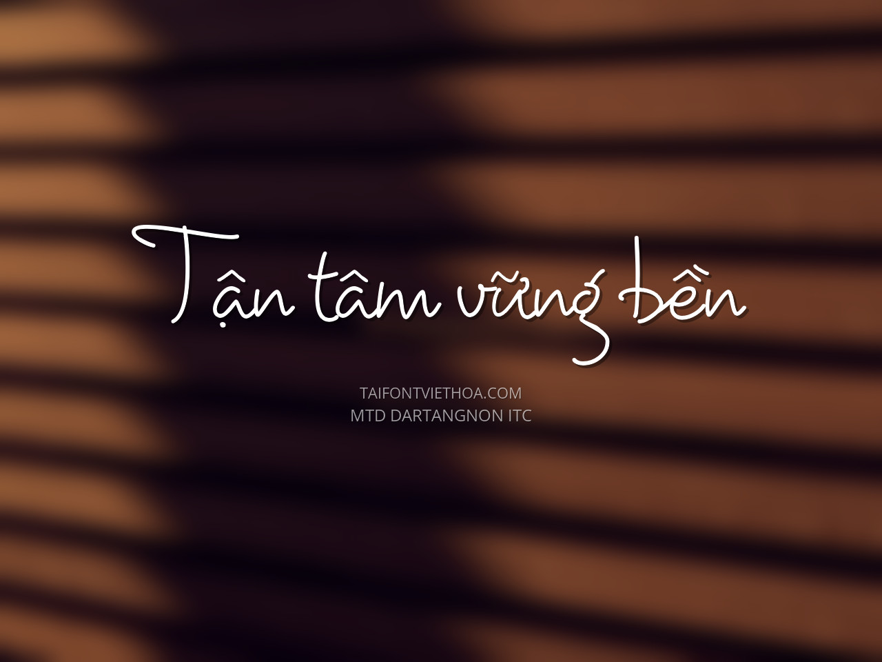 Font việt hóa MTD Dartangnon Itc