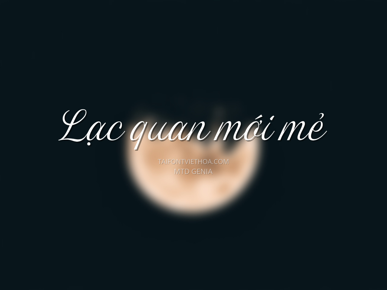 Font việt hóa MTD Genia