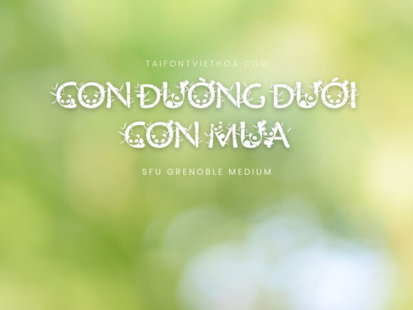 Font việt hóa TP Panda Sociu Body