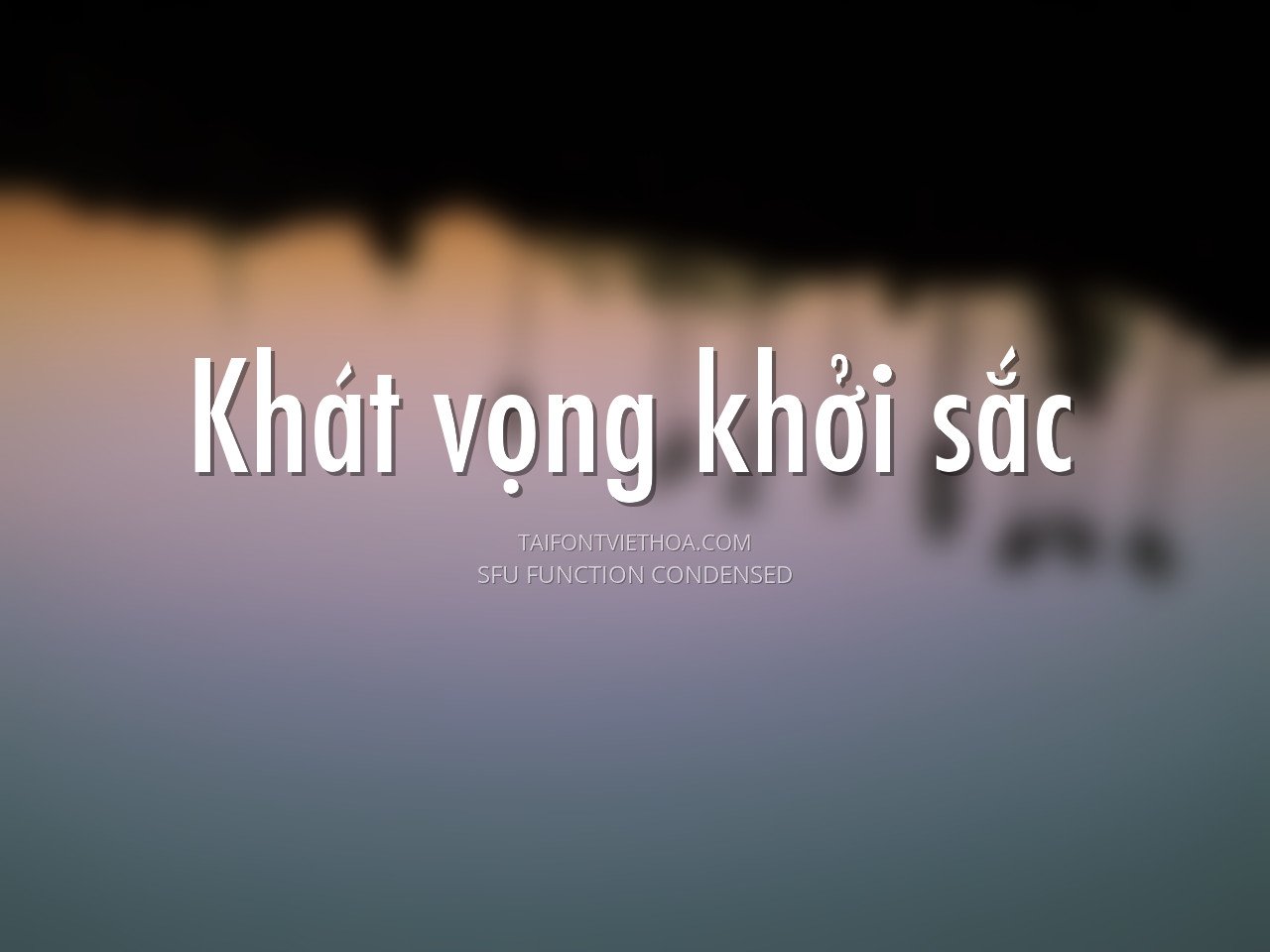 Font việt hóa SFU Function