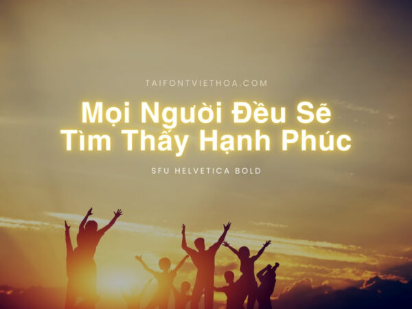 Font việt hóa SFU Helvetica