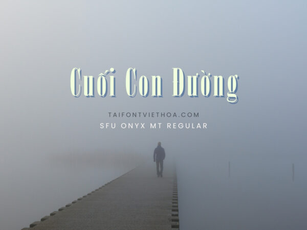 Font việt hóa SFU Onyxmt